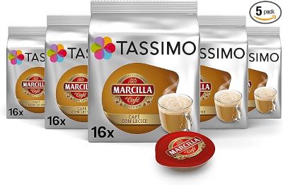 Marcilla Tassimo café con leche